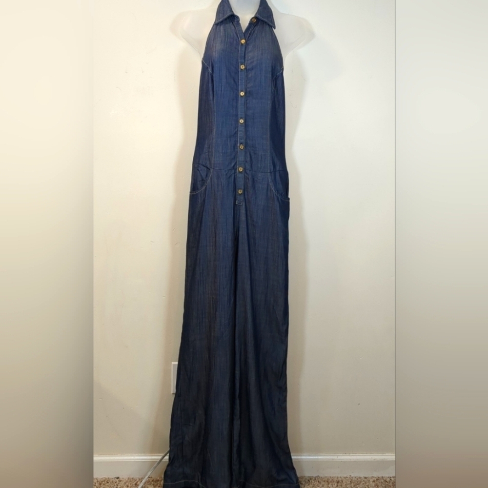 Arden B Women's Sleeveless Button Up Pant Jumpsuit, NWT , Size XS